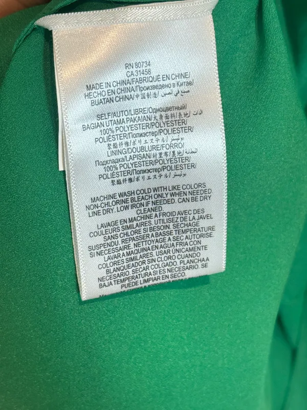 BCBGMaxAzria Green Felicity Strapless Gown Size 4 - Image 13