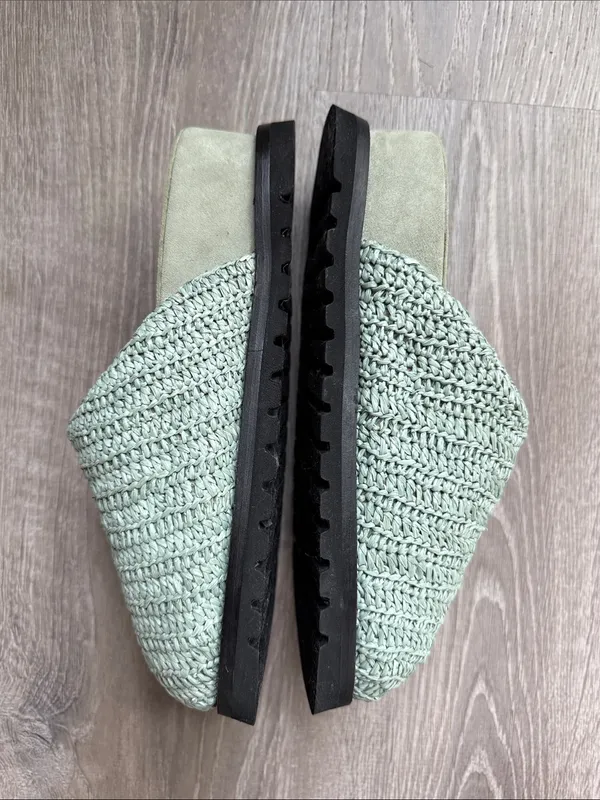 FREE PEOPLE MILO EVERYDAY WOVEN MULES 8 - Image 4