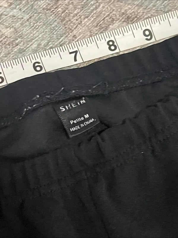 SHEIN Black Boot-Cut Flare Pants - Image 2