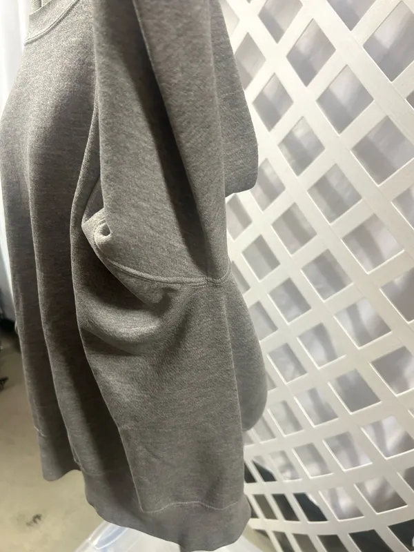 USA Olympic Gray Crewneck Sweatshirt XXL Oversized Fleece Pullover Unisex - Image 4