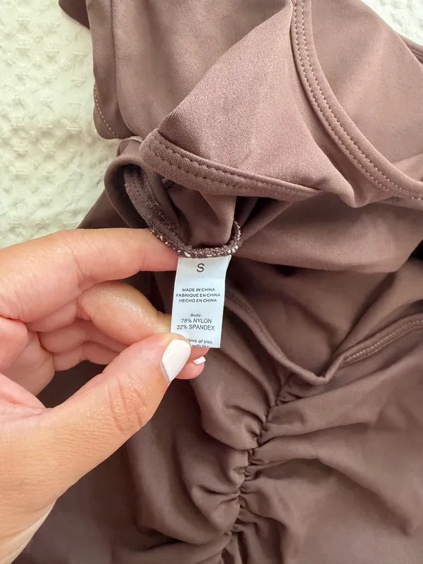Amazon Brown Athletic Romper - Image 5