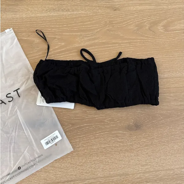 Outcast Bandeau top Soren Size M Black - Image 4