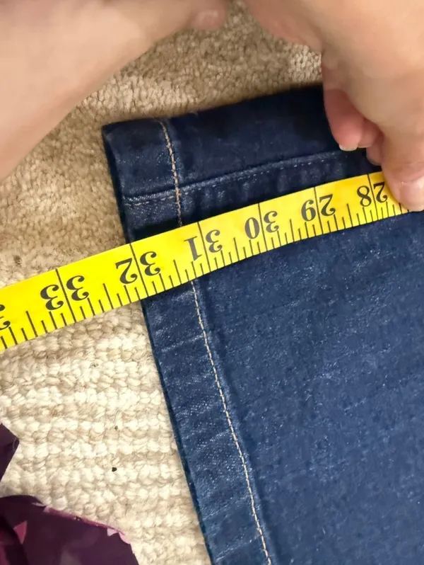 GAP 70's Flare Denim Jeans Size 27/4L - Image 5