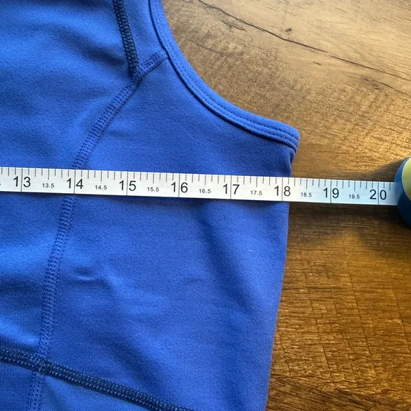 TITLE NINE Royal Blue Dream Dress M Gold Active Athleisure - Image 8