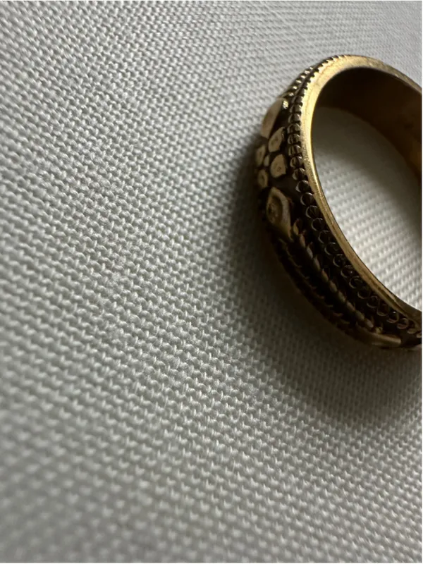 Hey Harper 14K Gold Plated Alex Essential Ring sz 7 - Image 6