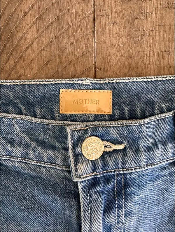 MOTHER NWT The Mid Rise Maven Ankle Jeans in Magic School Bus Wash Women’s 29 - Image 10