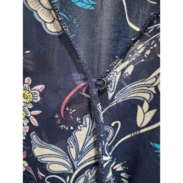 Free People Intimately Must Have Been Love Sheer Floral Long Sleeve Bodysuit - Image 6