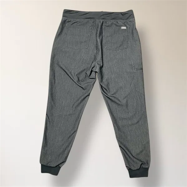 FIGS Technical Collection Gray Jogger Scrub Pants Medical Career Womens Size‎ M - Image 4