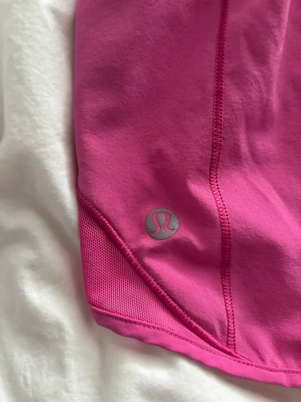 Lululemon Hotty-Hot Low-Rise Short 2.5” Color: Sonic Pink - Image 3