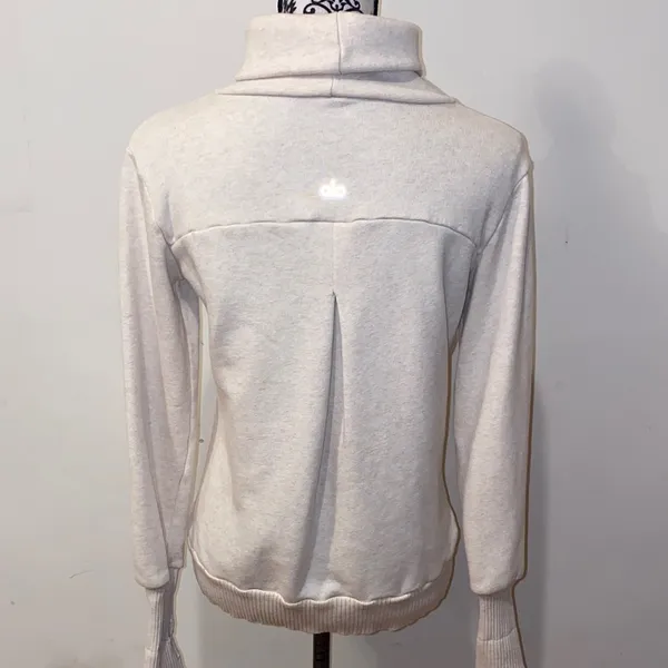 ALO Yoga Haze Funnel Neck Pullover Sweatshirt Size XS - Image 9