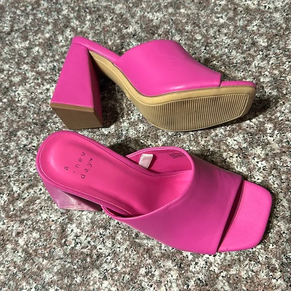 A New Day Pink Platform Heels - Image 2