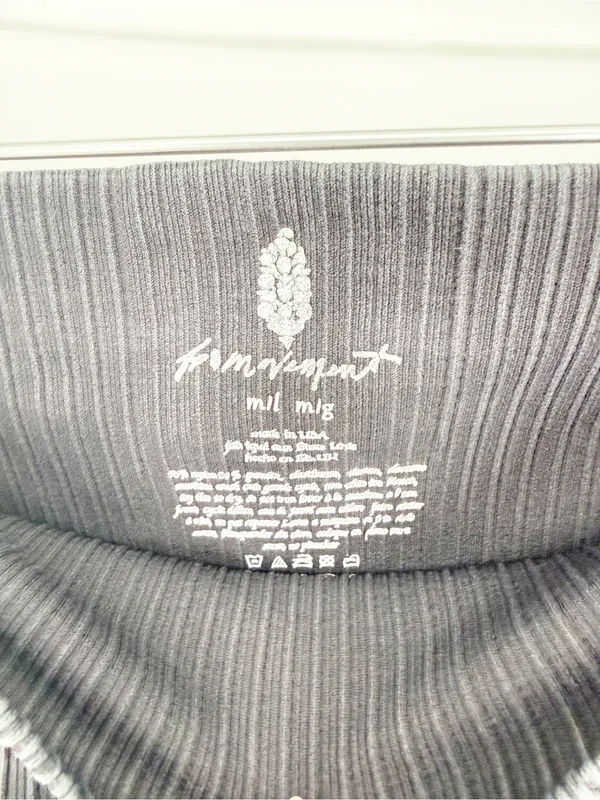 Free People Movement Good Karma High Waist 7/8 Leggings Women's M/L Grey Yoga - Image 8