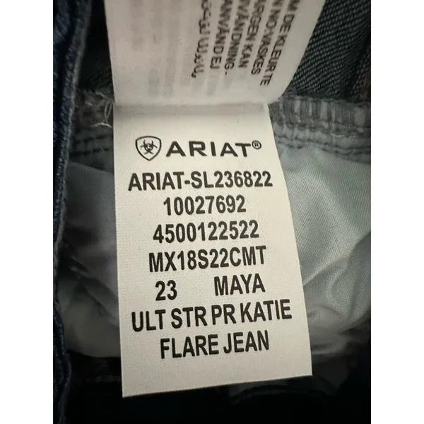 ARIAT Women's Ultra Stretch Perfect Rise Katie Flare Jean 28R - Image 11