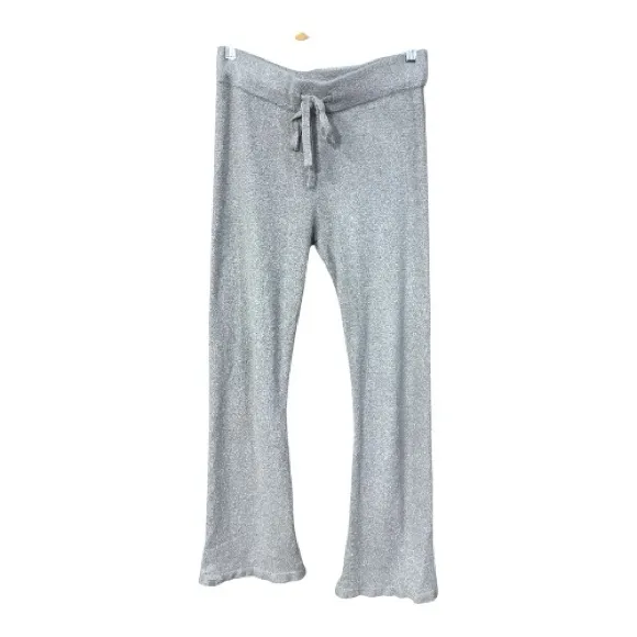 Barefoot Dreams Bamboo Chic Lite Flared Lounge Pants in Pewter - Image 2