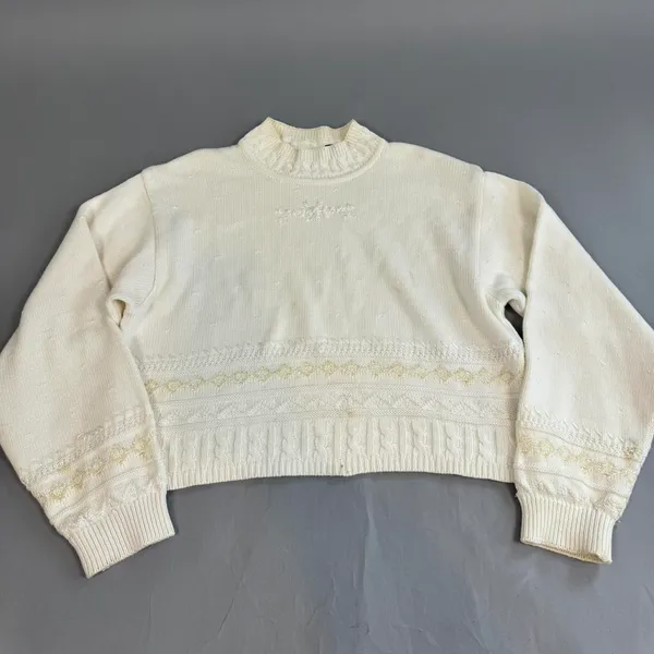 Liz Claiborne Vintage Red Pink Purple Sweater - Image 4