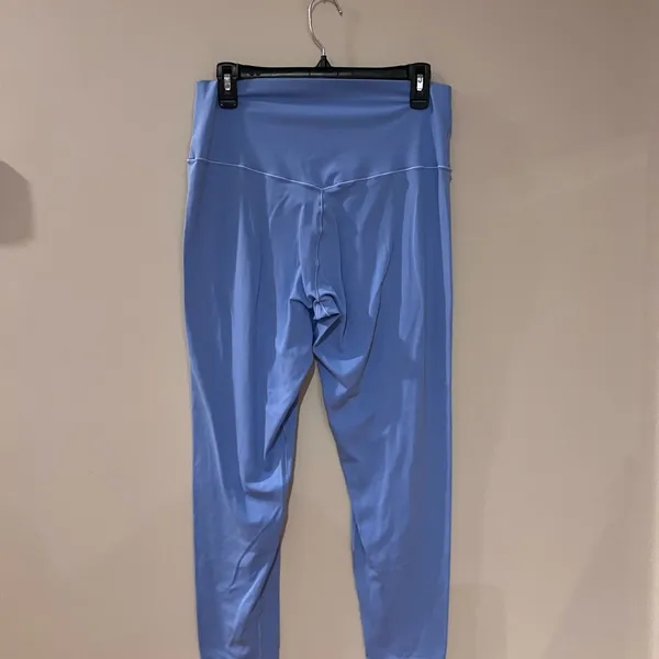 Aerie Offline High Waisted Blue Leggings Size XL - Image 4