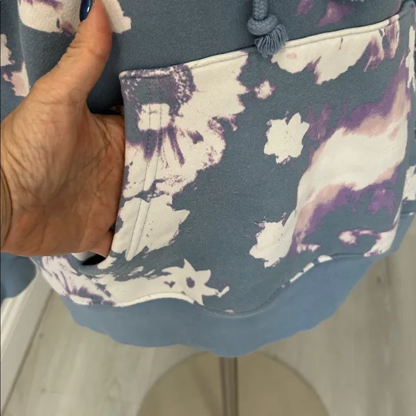 Adidas Originals Floral Tie Dye Pullover Hoodie - Image 7