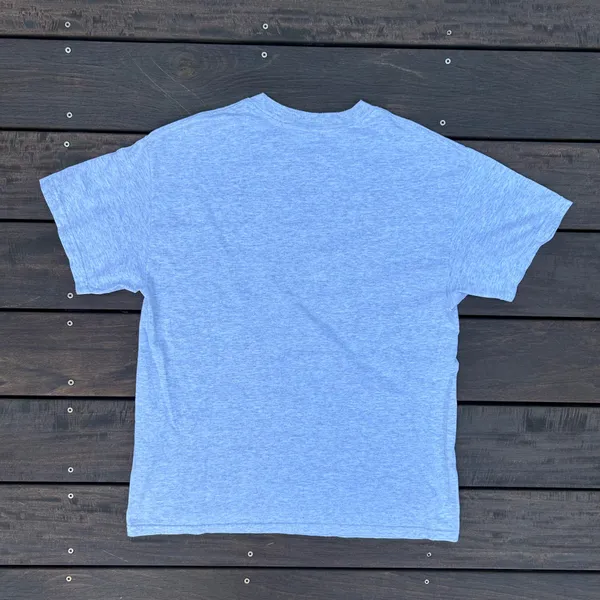Grey Baseball Hall of Fame Cotton T-Shirt Graphic Tee - Image 4