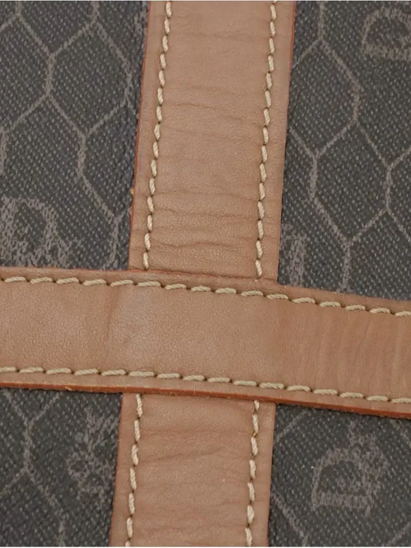 Christian Dior Honeycomb Vintage Boston Duffle Bag with COA - Image 8