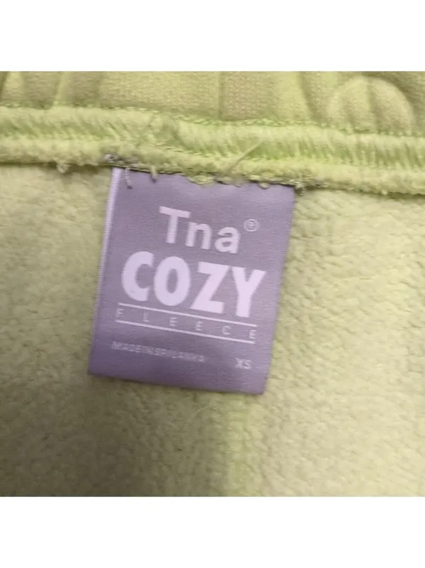 TNA Cozy Sweat Fleece Shorts Size XS - Image 2