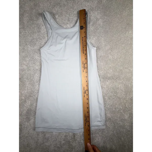 lululemon high neck align tank full length 4 gray - Image 3