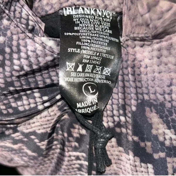 BLANK NYC Reversible Brown & Black Puffer Coat/Jacket(Size Large) - Image 8
