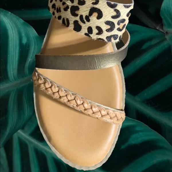 Women’s Blowfish leopard Sandals - Image 6