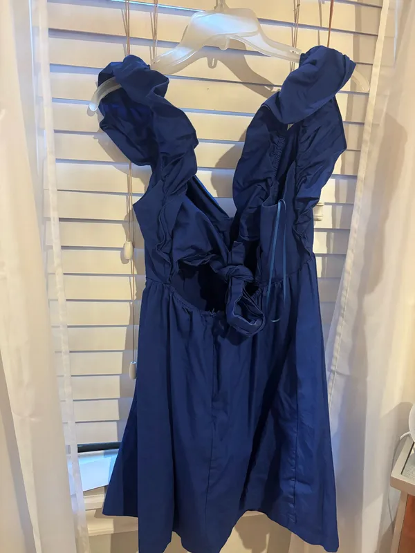 PaperMoon Blue Dress - Image 3