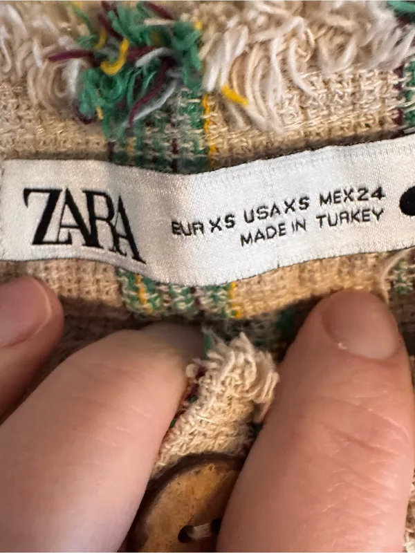 ZARA Boho Linen Beth Stripe Pants‎ - Image 7