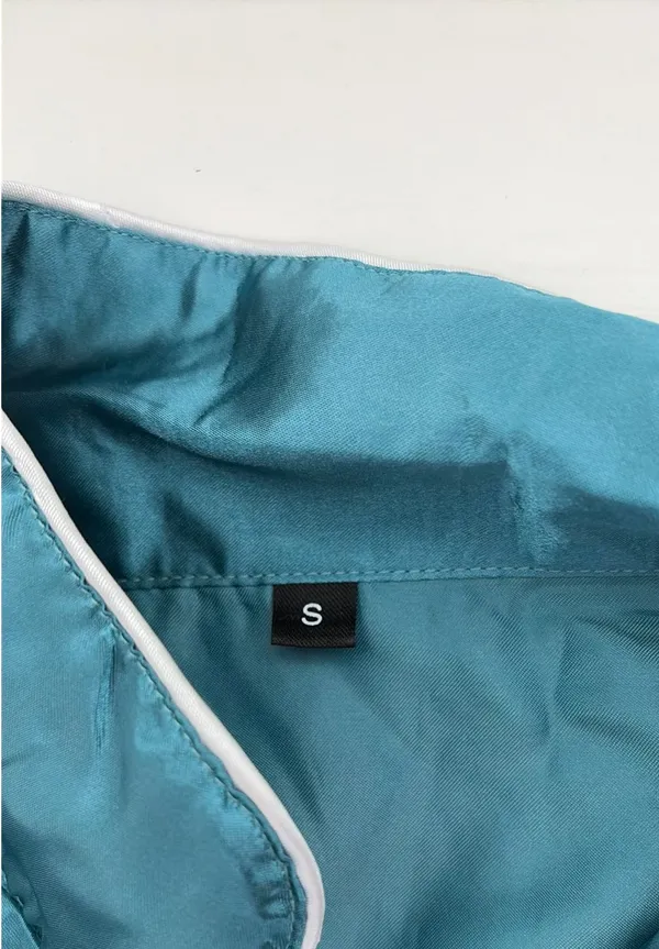 Amazon turquoise silk pjs - Image 4