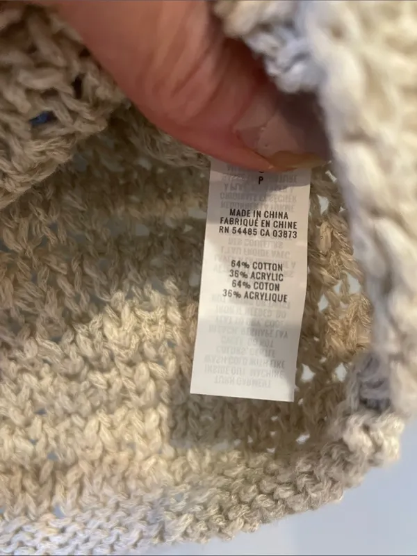 Women’s Cream sweater Tank Top - Image 3
