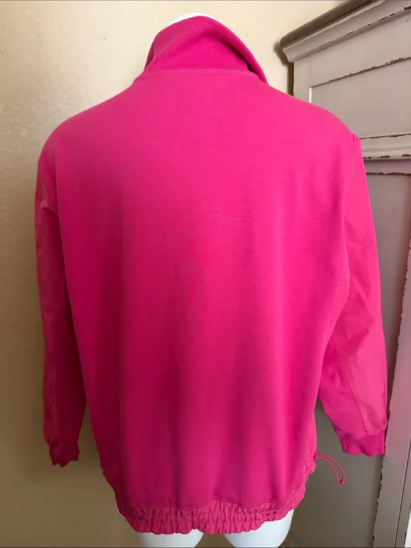 Athleta Women’s Hot Pink Half-Zip Pullover Sweater - Image 5