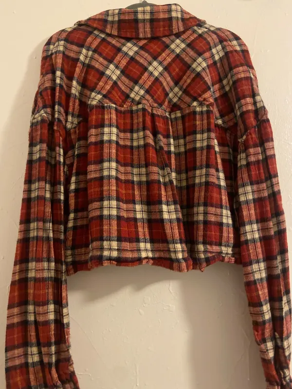 Arizona Jean Company Cropped flannel - Image 2
