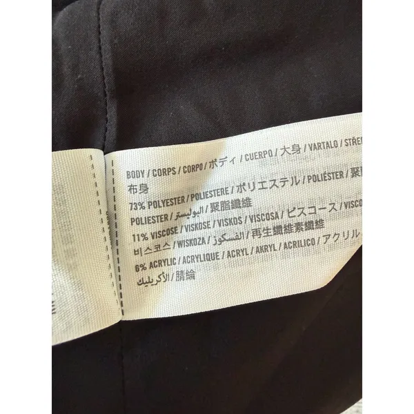 Abercrombie & Fitch Black Tweed Dress Size Small - Image 8