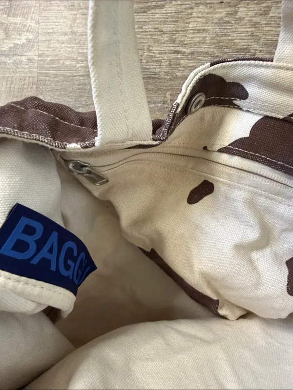 Baggu Duck Bag Brown Cow - Image 4