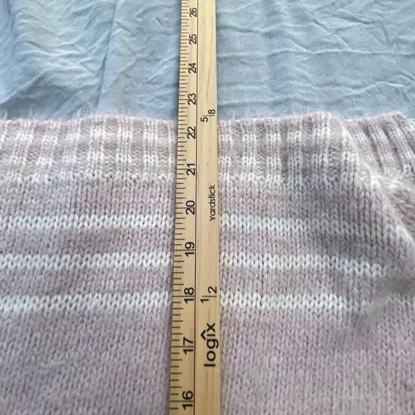 Solutions size L Fair Isle oversized casual sweater Pink Size L - Image 8
