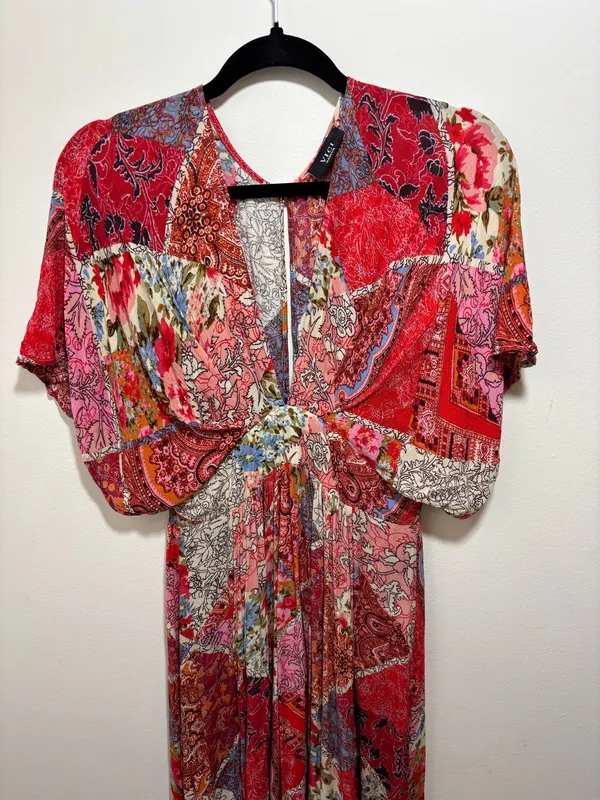 Vici collection patchwork dress 104 - Image 5