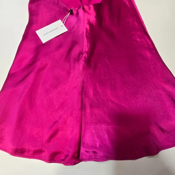 Lovers and Friends Hayes Mini Dress in Magenta Pink Small - Image 9