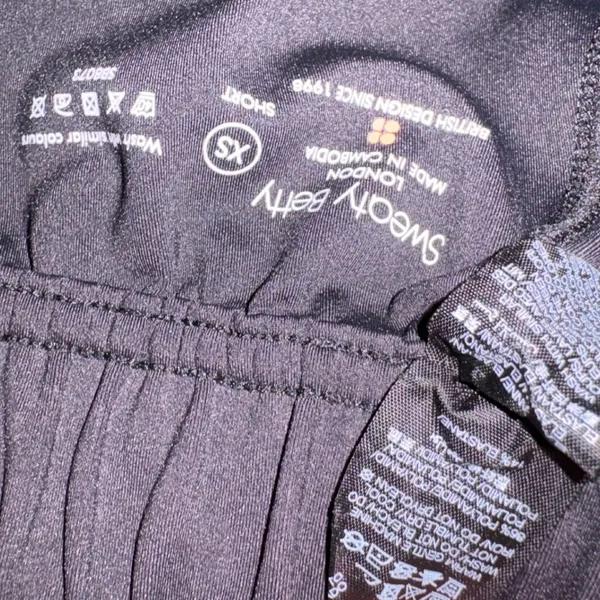Sweaty Betty Pull-On‎ Trousers Black Tapered Hiking Travel Active Pants XS Short - Image 8