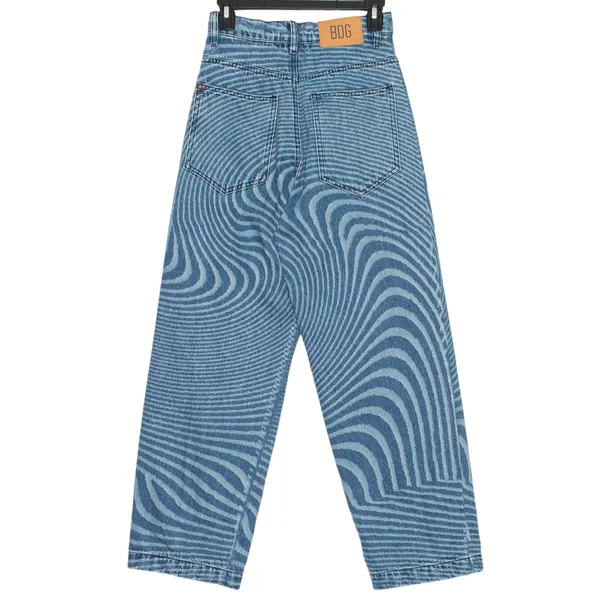 BDG Jeans Rih Extreme Baggy High Rise Y2K Streetwear Grunge 90s Indie Blue 25 - Image 9