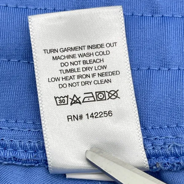 FIGS Zamora Jogger Scrub‎ Pants Women Medium Blue Stretch Minimal Healthcare - Image 9