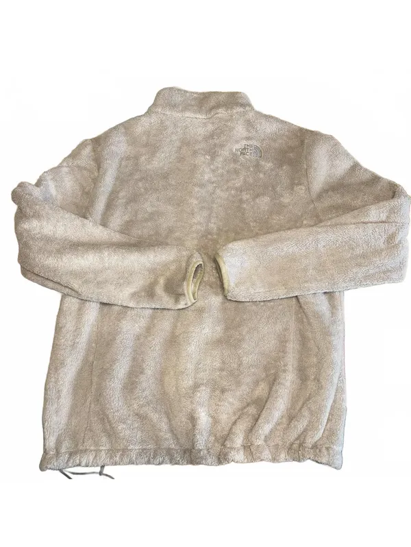 The North Face $110 Osito Fleece Jacket Womans Large Gray Cozy Warm Lightweight - Image 3