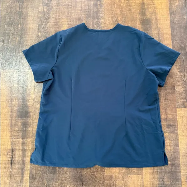 Figs Dark Harbor Casma Three-Pocket Scrub Top Size XXL - Image 4