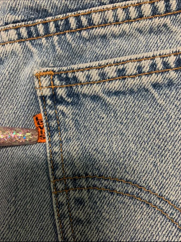 Levi's Orange Tab Vintage Shorts - Image 3
