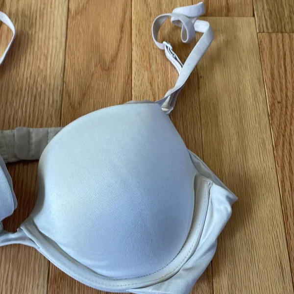 Calvin Klein Bra Womens 34B White Push Up - Image 2