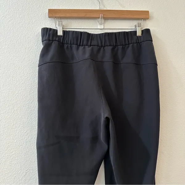 On The Fly Mid Rise Joggers Black Size 8 - Image 6