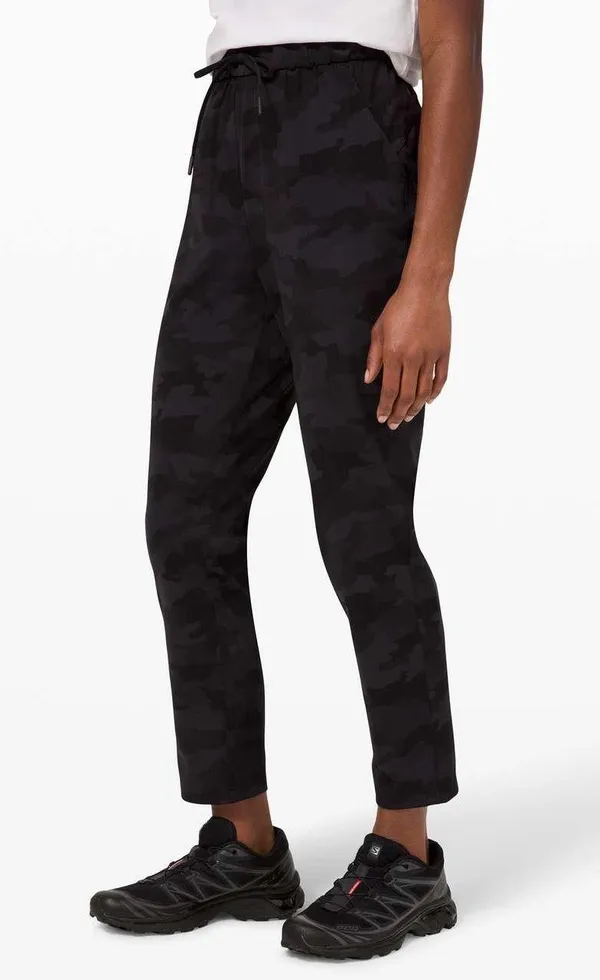 Lululemon Keep Moving Pant 7/8 High-Rise Heritage 365 Camo Deep Coal Multi Sz 6 - Image 4