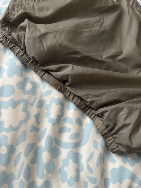 EUC FP Movement Bubble Hem Shorts in khaki Size L - Image 4
