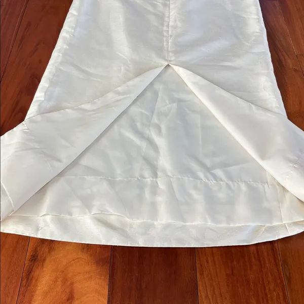 Silk wedding gown Size XS - Image 11