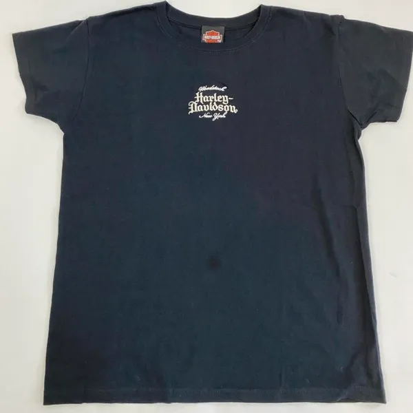 Harley Davidson Woodstock NY Embroidered T-Shirt - Image 4